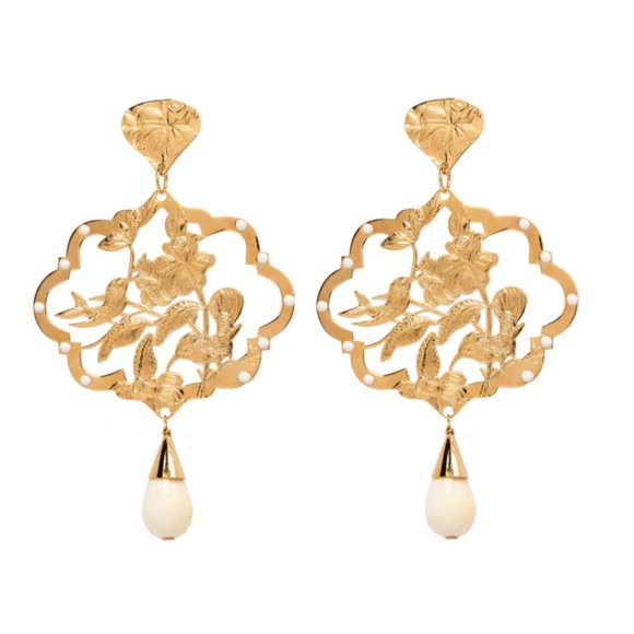 Anna e Alex Jewelry - Anna e Alex Giardino Drop Earrings